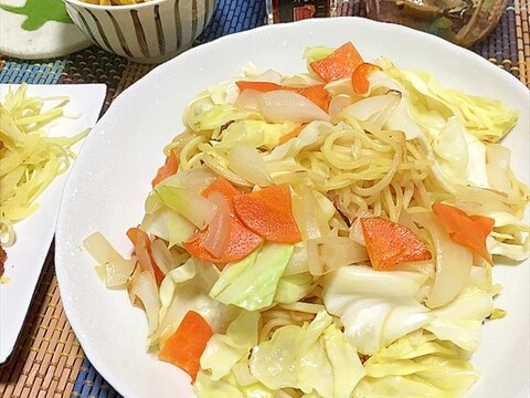 魚醤でオトナの焼きそば…たぶん和風かと